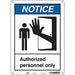 Safety Sign 14 inx10 in Aluminum