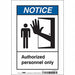 Safety Sign 10 in x 7 in Vinyl