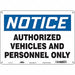Safety Sign 10 inx14 in Aluminum