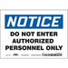 Safety Sign 5 inx7 in Vinyl