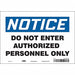 Safety Sign 7 in x 10 in Vinyl