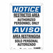 Safety Sign 14 inx10 in Aluminum