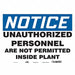 Safety Sign 14 inx20 in Vinyl