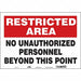 Safety Sign 14 inx20 in Vinyl