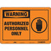 Safety Sign 10 inx14 in Aluminum