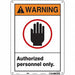 Safety Sign 14 inx10 in Polyethylene