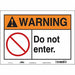 Safety Sign 10 in x 14 in Vinyl