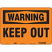 Safety Sign 10 in x 14 in Aluminum