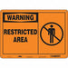 Safety Sign 10 in x 14 in Aluminum