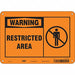 Safety Sign 7 in x 10 in Polyethylene