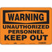 Safety Sign 10 in x 14 in Polyethylene