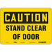 Safety Sign 7 in x 10 in Aluminum