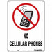 Safety Sign 14 in x 10 in Aluminum
