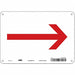 Safety Sign 7 in x 10 in Aluminum