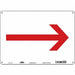 Safety Sign 10 in x 14 in Aluminum