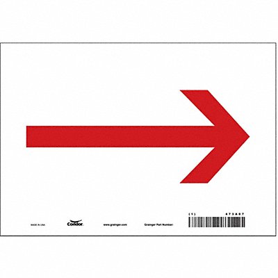 Safety Sign 7 in x 10 in Vinyl