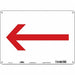 Safety Sign 10 in x 14 in Aluminum