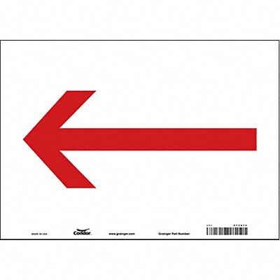 Safety Sign 10 in x 14 in Vinyl