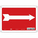 Safety Sign 7 in x 10 in Polyethylene