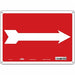 Safety Sign 10 in x 14 in Polyethylene