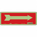 Safety Sign 5 in x 14 in Polyethylene