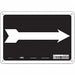 Safety Sign 7 in x 10 in Polyethylene