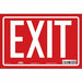 Safety Sign 8 in x 12 in Vinyl