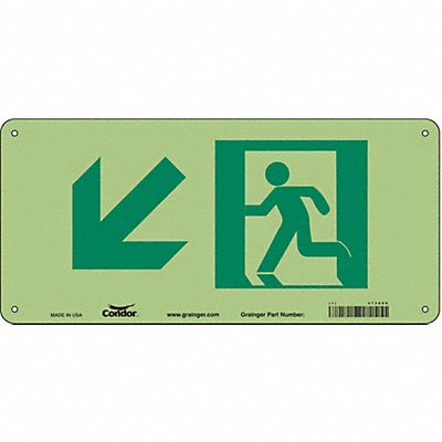 Safety Sign 7 in x 15 in Aluminum