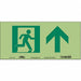 Safety Sign 7 in x 15 in Glow Vinyl