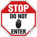 Safety Sign 24 in x 24 in Aluminum