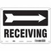 Safety Sign 7 in x 10 in Aluminum