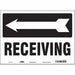 Safety Sign 10 in x 14 in Vinyl
