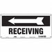 Safety Sign 6.5in x 14in Aluminum