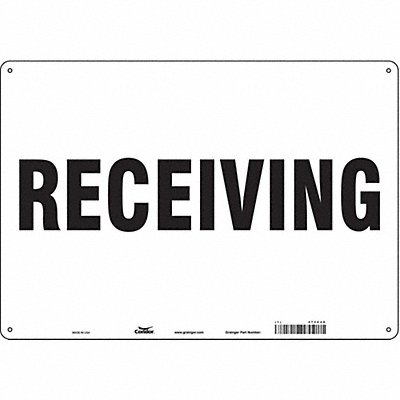 Safety Sign 14 inx20 in Aluminum