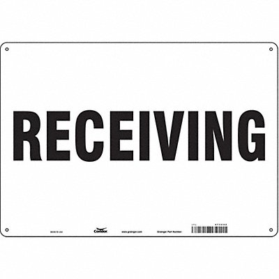 Safety Sign 14 in x 20 in Polyethylene