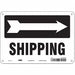 Safety Sign 7 in x 10 in Polyethylene