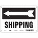 Safety Sign 7 in x 10 in Aluminum
