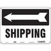 Safety Sign 10 inx14 in Polyethylene