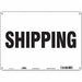 Safety Sign 10 in x 14 in Aluminum