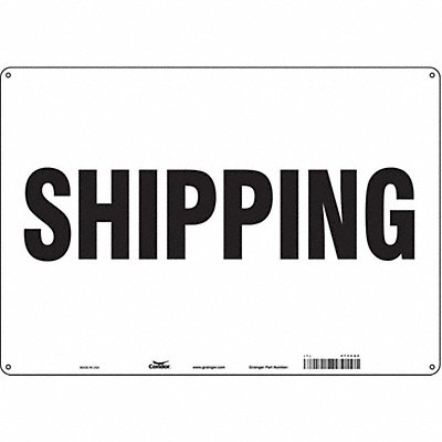 Safety Sign 14 in x 20 in Polyethylene