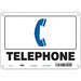 Safety Sign 7 in x 10 in Polyethylene