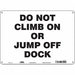 Safety Sign 10 inx14 in Aluminum