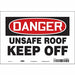 Safety Sign 7 in x 10 in Vinyl