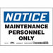 Safety Sign 5 in x 7 in Vinyl