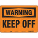 Safety Sign 10 inx14 in Aluminum
