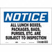 Safety Sign 7 in x 10 in Vinyl