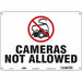 Safety Sign 10 in x 14 in Polyethylene