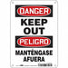 Safety Sign 10 inx7 in Aluminum