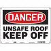 Safety Sign 10 in x 14 in Aluminum