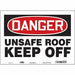Safety Sign 10 in x 14 in Vinyl